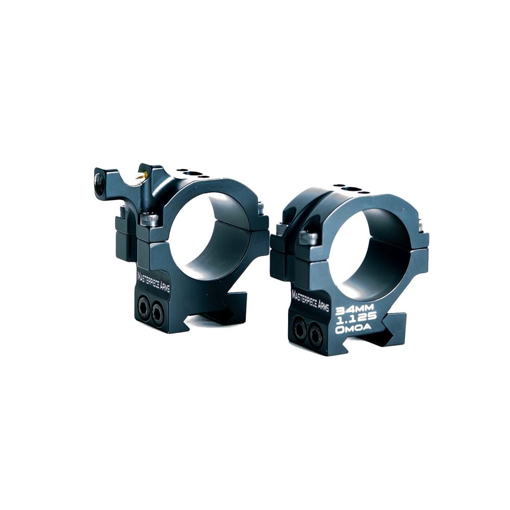 Masterpiece Arms Mpa Precision Machined Rings 35MM 1.250IN