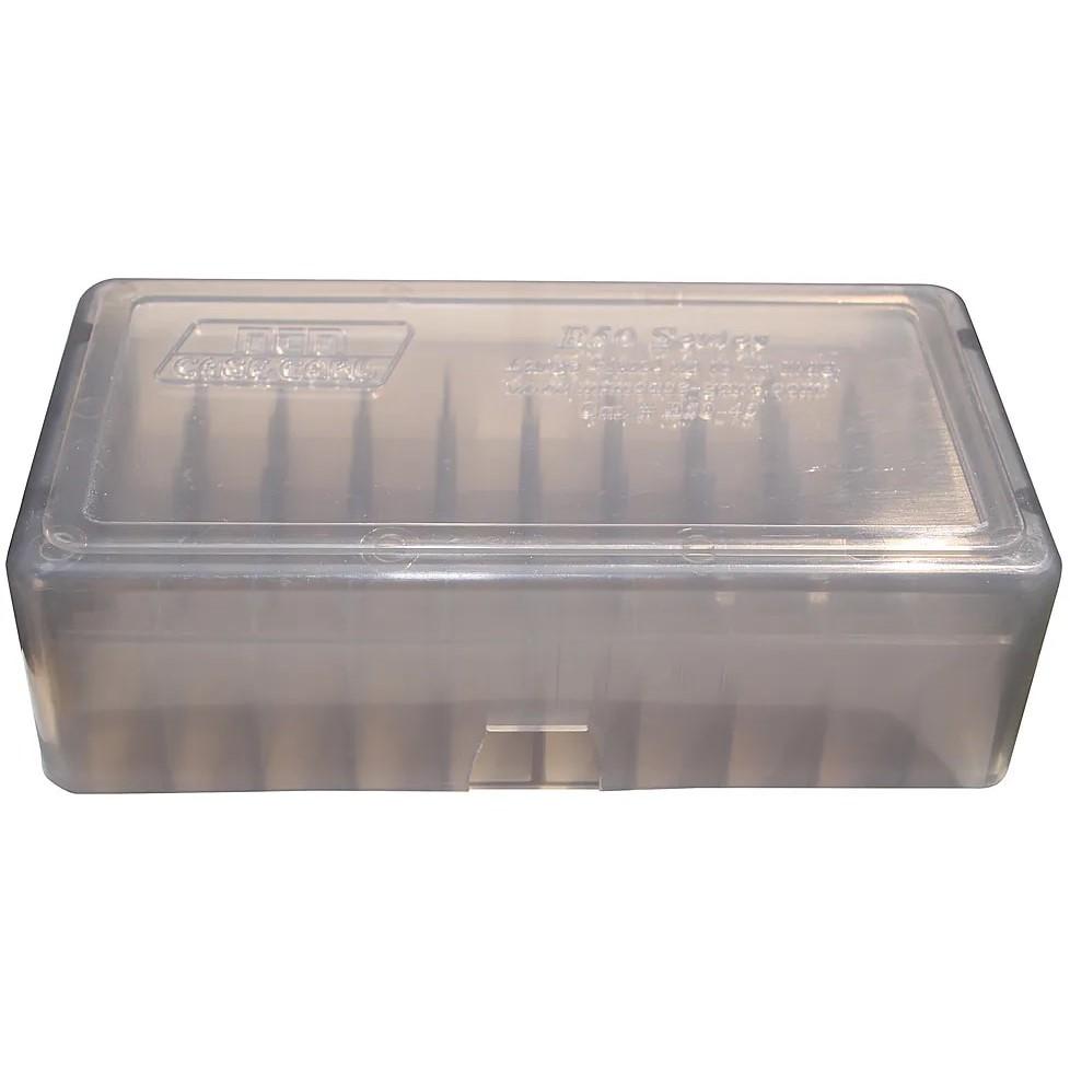 Mtm E50-38-41 Slip-top Ammo Box 50 Rd .38/.357 Smoke
