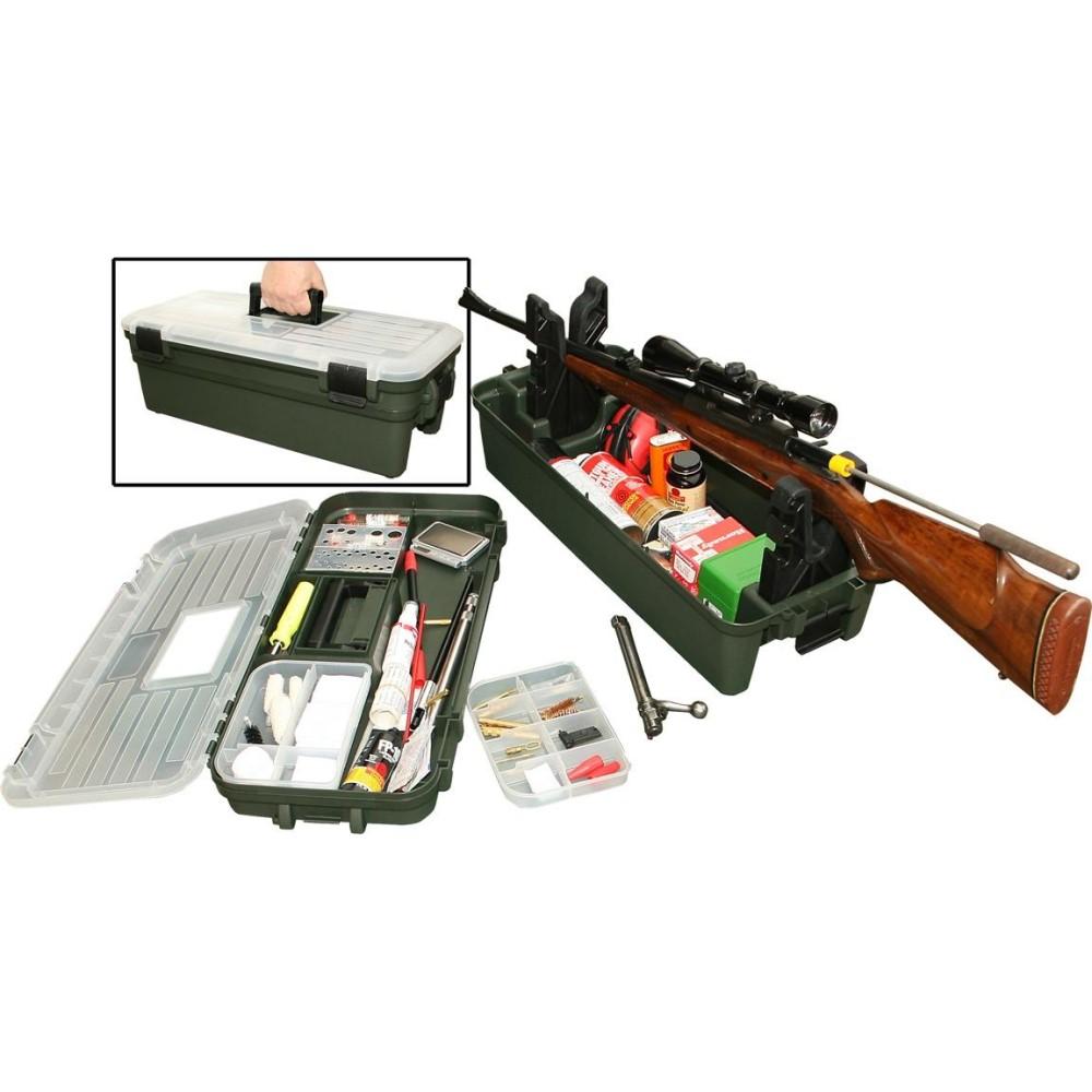 Mtm Shooting Range Box & Maintenance Center Forest Green