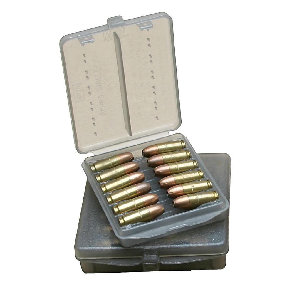 Mtm Ammo-wallet 18 Rd 45 Acp Clear Smoke
