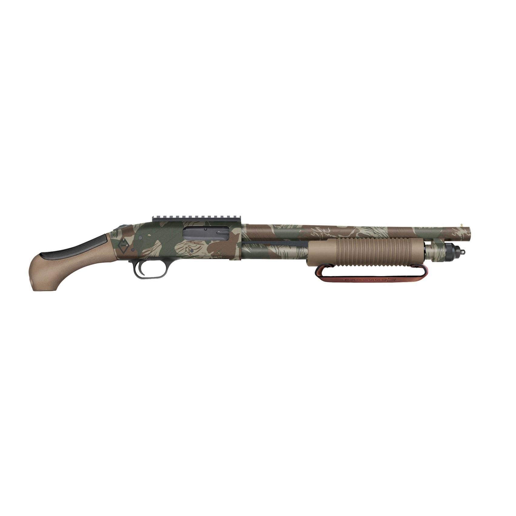 Mossberg 590 Bliksem 12GA 5+1 Rhodesian Camo Pump Action Shotgun