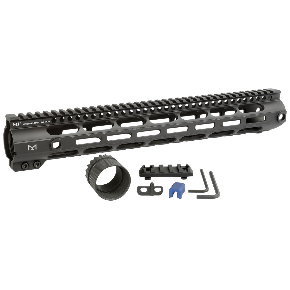 Midwest Industries 308 Combat Rail 15 Inch Dpms High M-lok Handguard