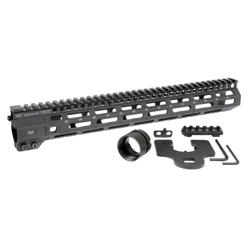 Midwest Industries M-lok Combat Rail Handguard 14 Black