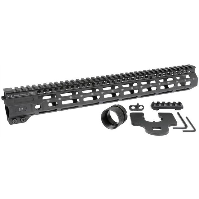 Midwest Industries 15 Combat Rail M-lok Handguard Black