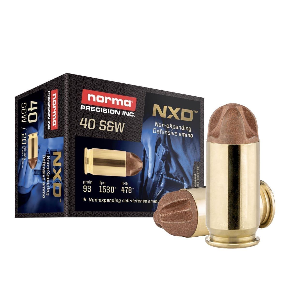 Norma 40S&W Nxd 93GR 20RDS Ammo