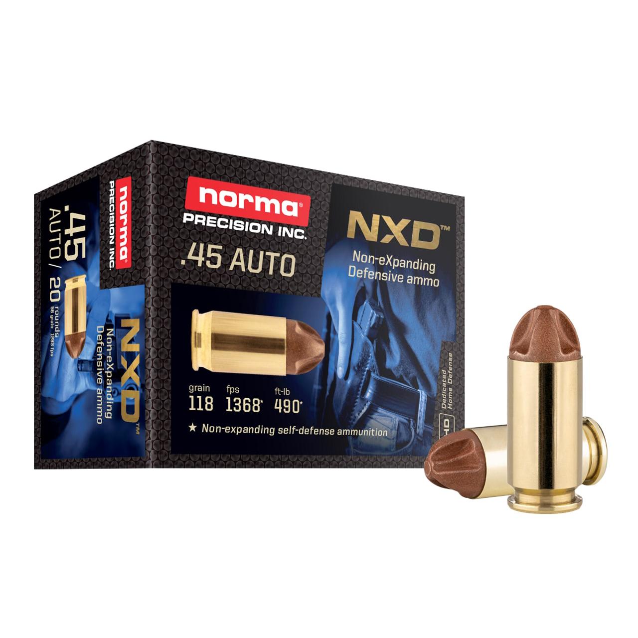 Norma Nxd 45 Acp 230GR 20 Rds Ammo