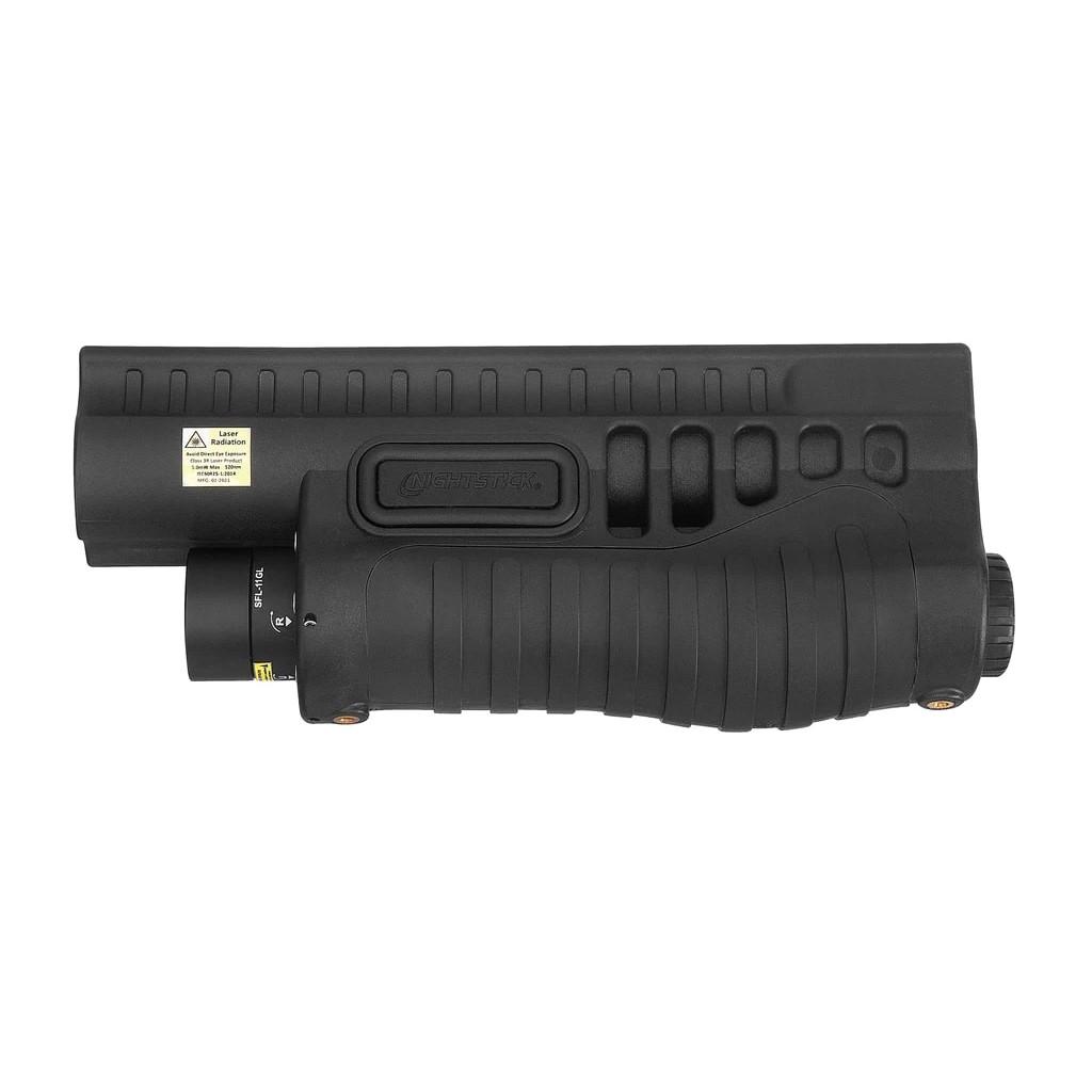 Nightstick SFL-11GL Shotgun Forend Light With Green Laser - Black - Image 3