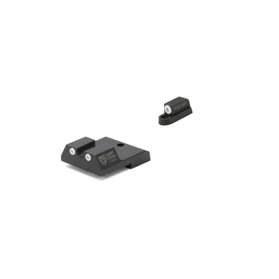Perfect Dot Ns Set White Front + U White Rear for Cz-usa P-07 & P-09