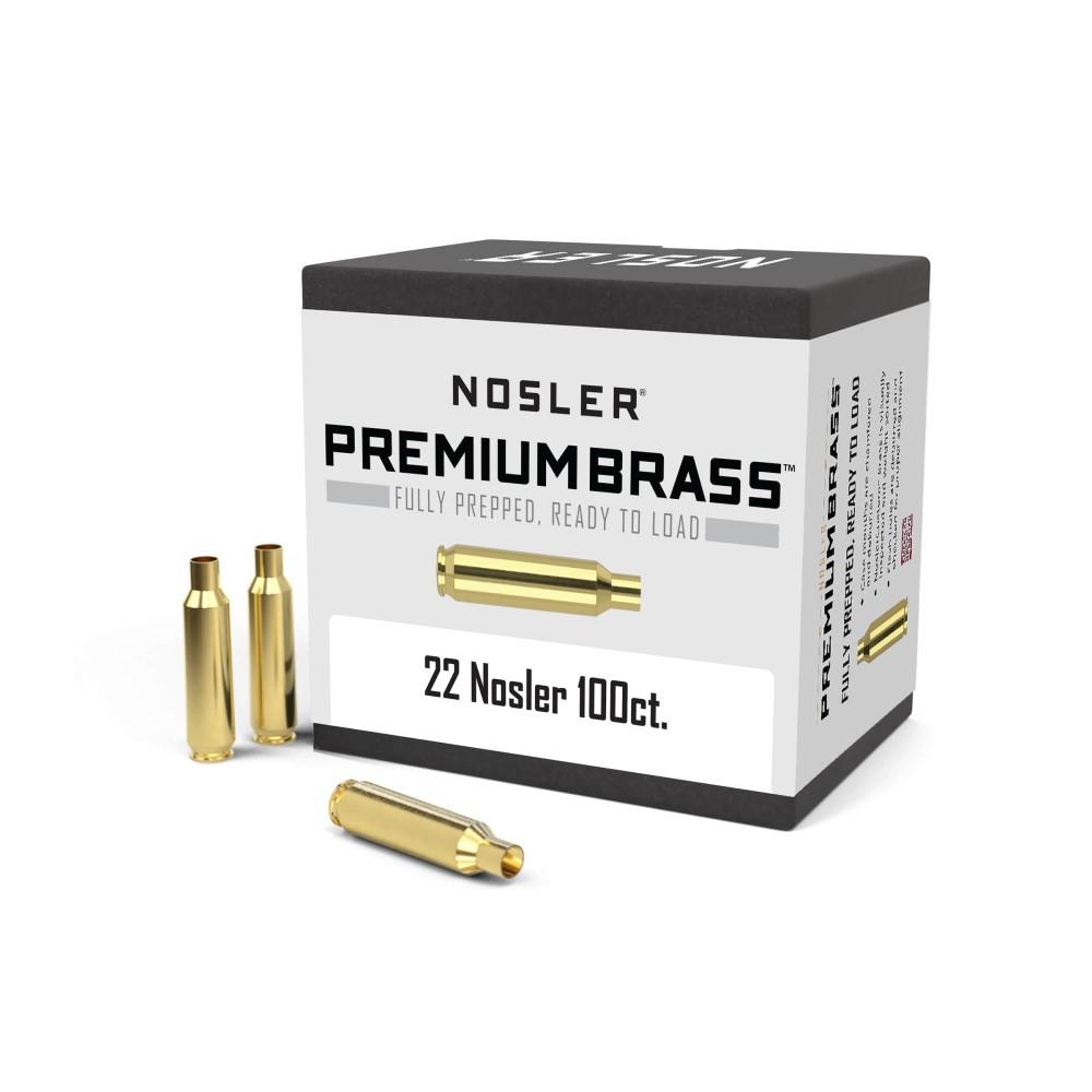 Nosler Brass 22 Nosler 100 Count