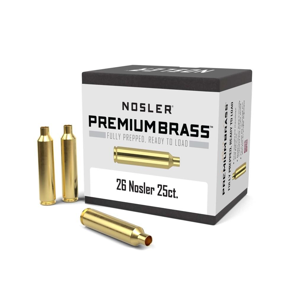 Nosler Custom Brass 26 Nosler 25 Count