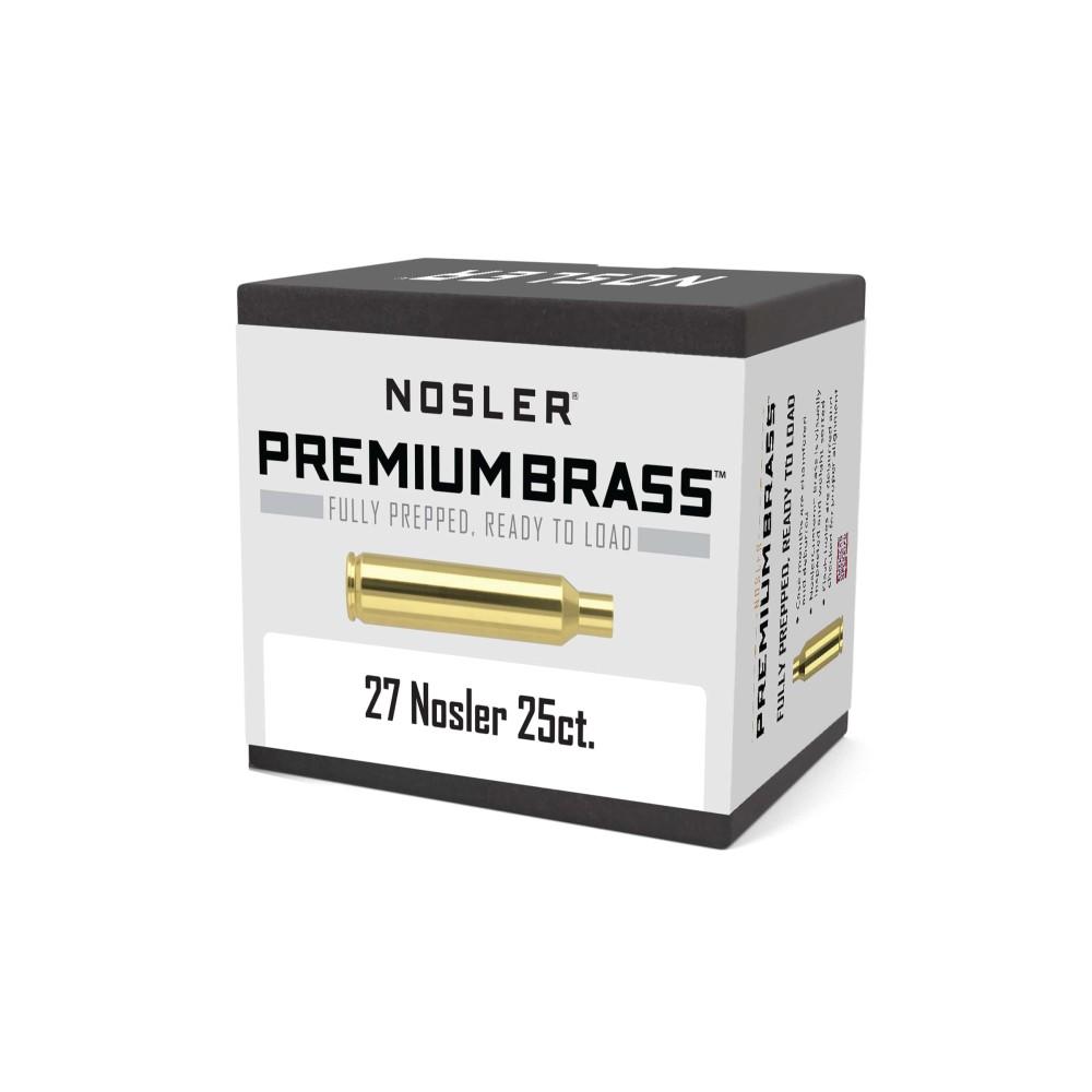 Nosler 27 Nosler 25 Ct. Brass