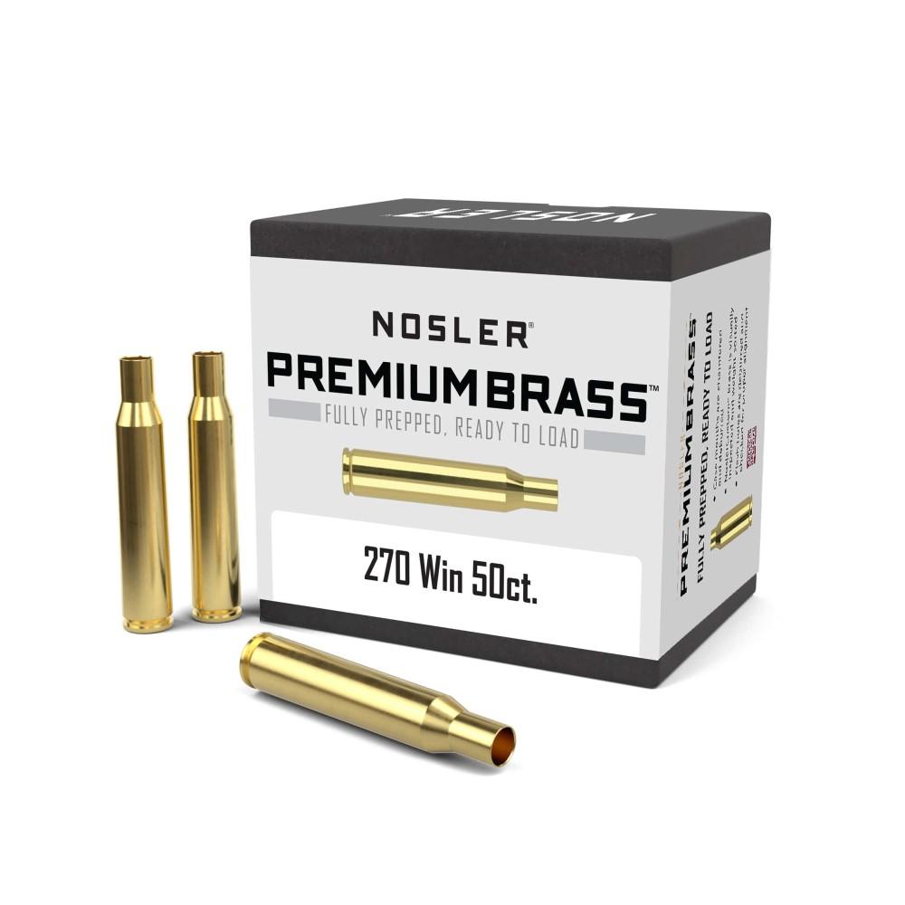 Nosler Brass 270 Winchester 50/BX