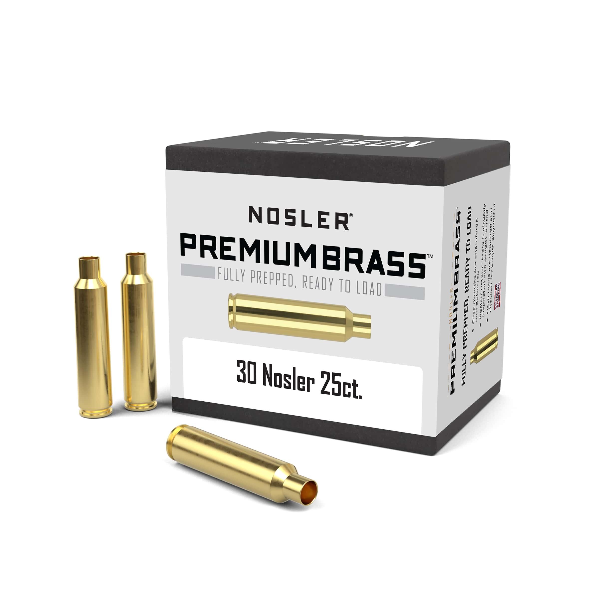 Nosler Custom Brass 30 Nosler 25 Count