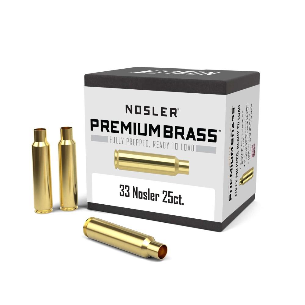 Nosler Brass 33 Nosler 25 Count