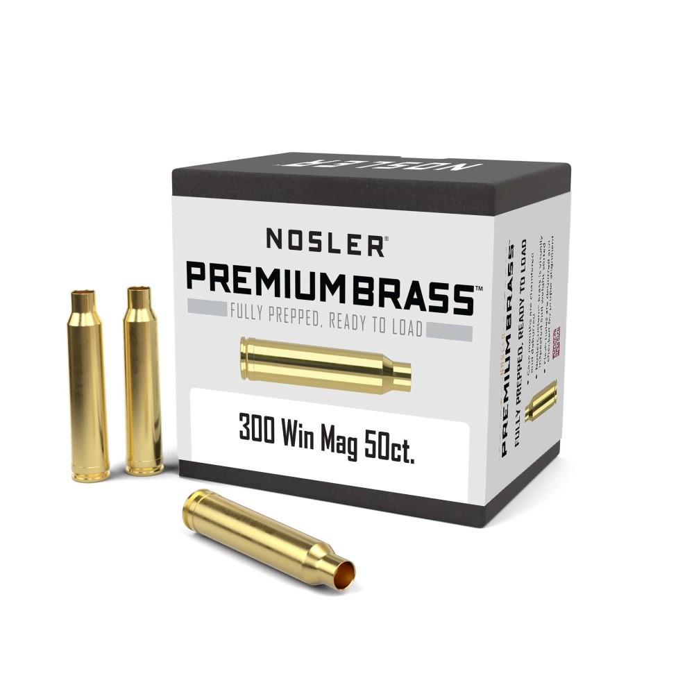 Nosler Brass 300 Win Magnum 50/BX