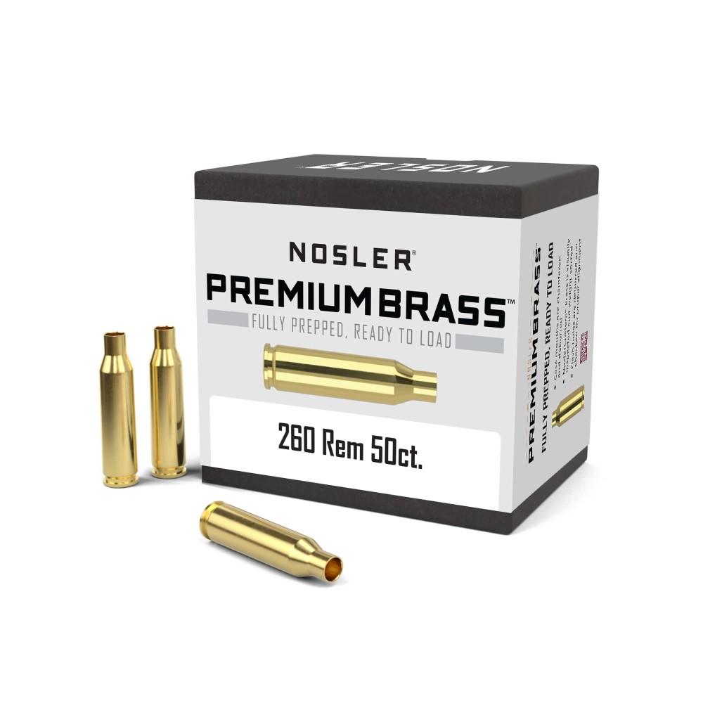 Nosler Brass .260 Remington 50 Count