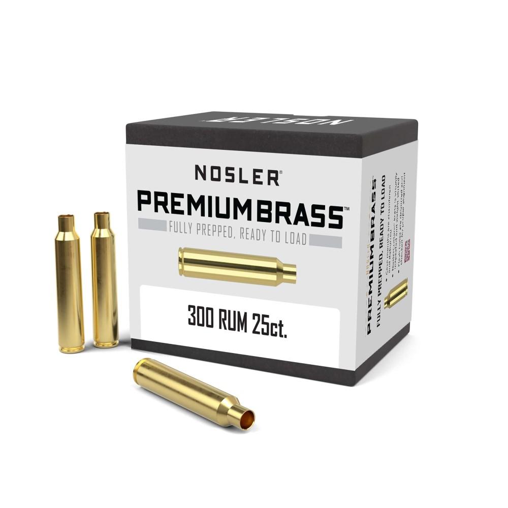 Nosler Brass 300 Remington Ultra Mag 25/CT