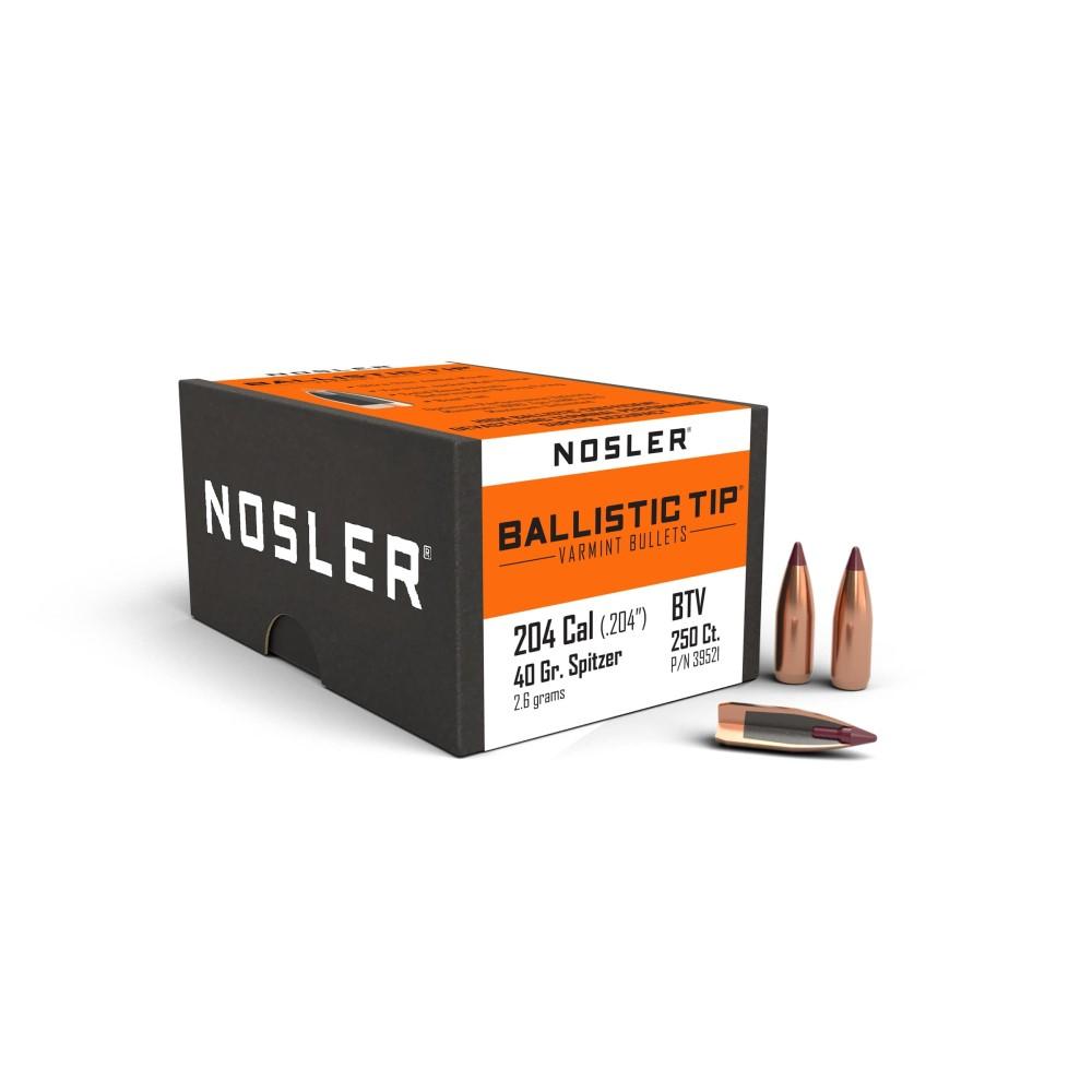 20C 40GR Ballistic Tip Varmint Bullets 250CT