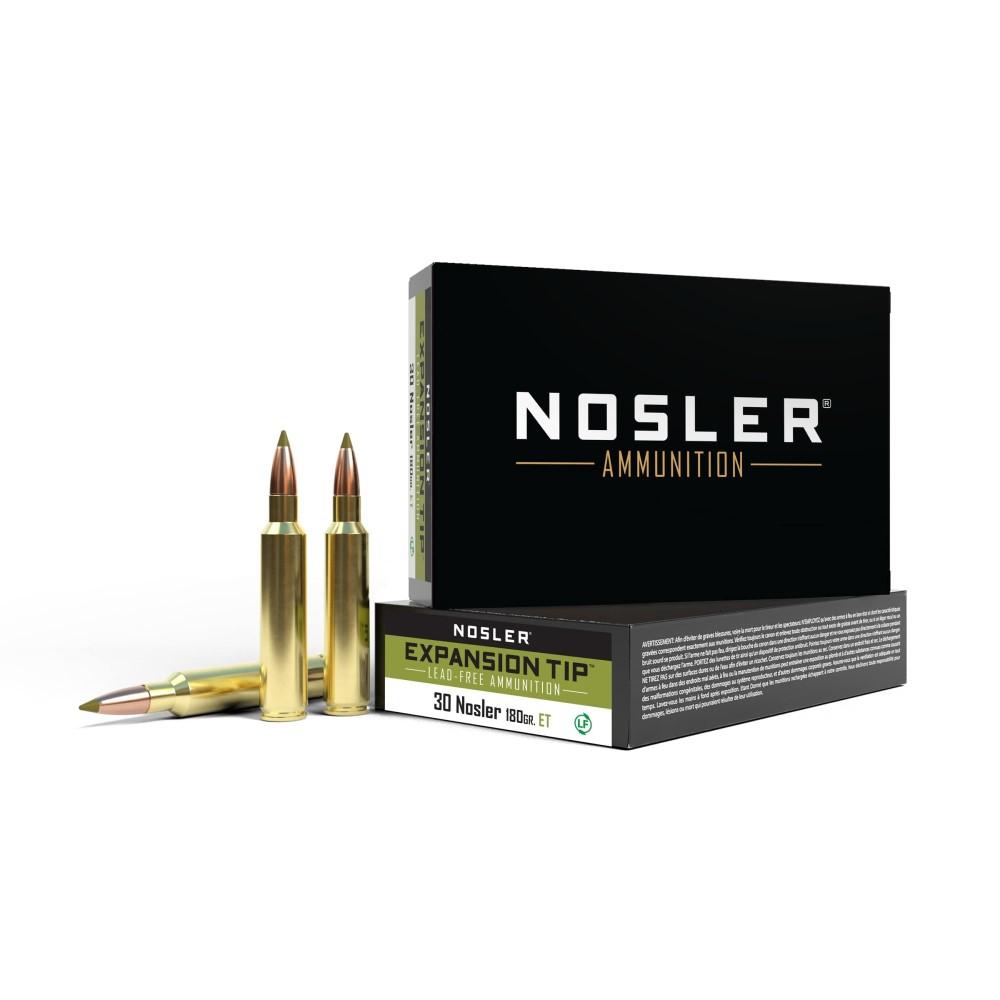 Nosler 30 Nosler 180GR E-tip Ammo 20 Ct.