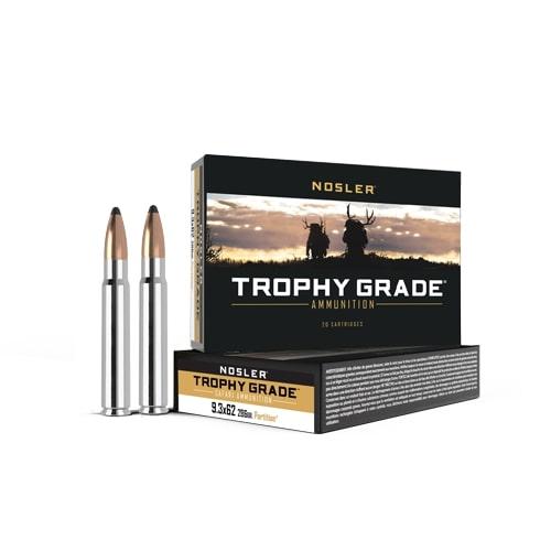 Nosler Safari 9.3X62 286GR 20CT Ammo