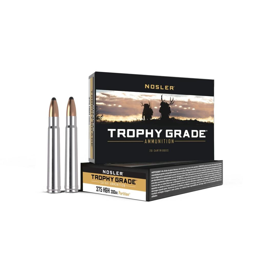 Nosler Safari 375 H&h 300 Gr. Pt 20 Rd.