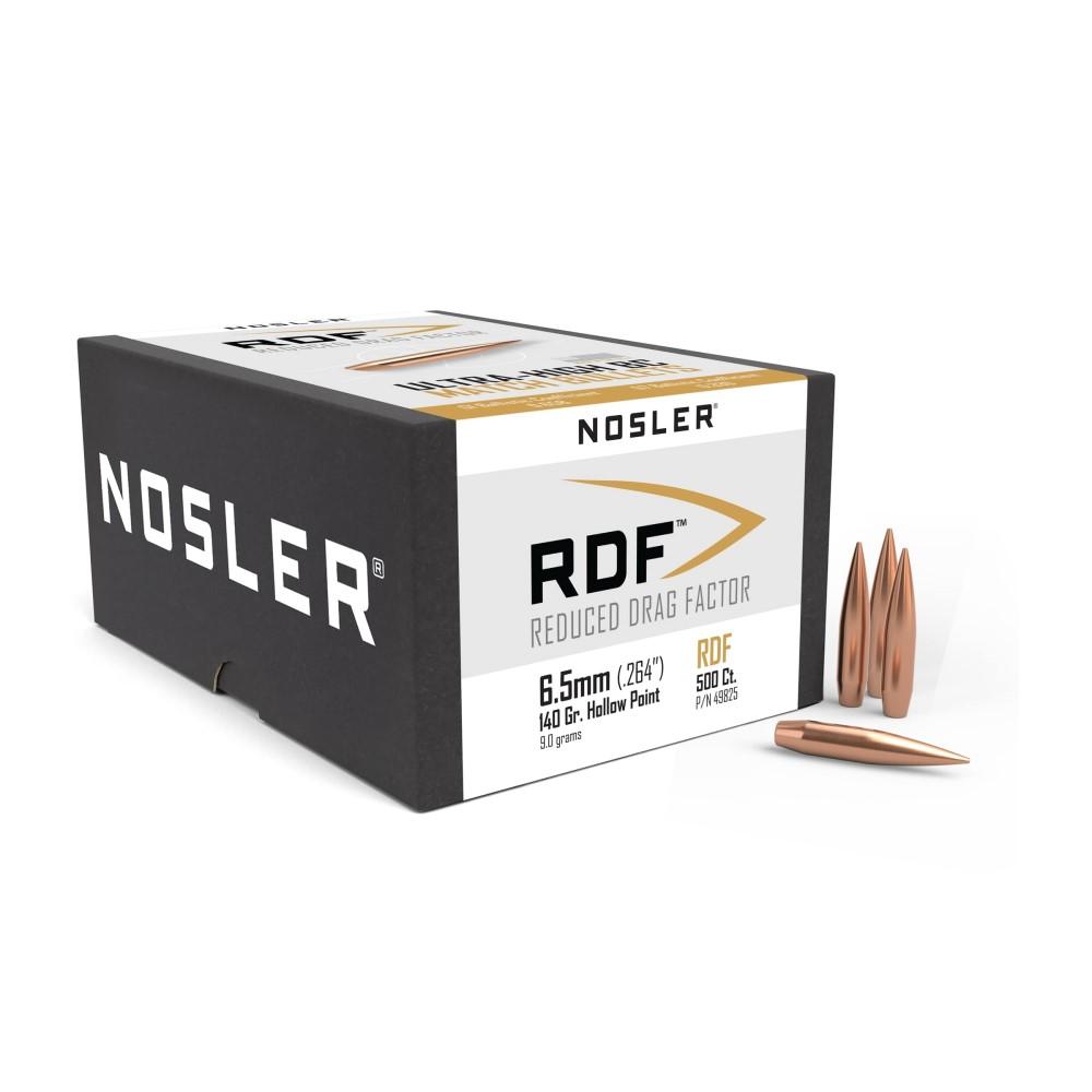 Nosler Rdf Match 6.5MM 140 Grain Hpbt 500 Count