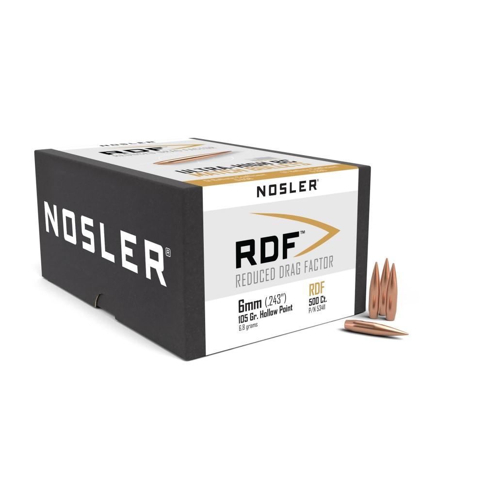 Nosler Rdf 6MM 105 Grain 500 Ct Bullet