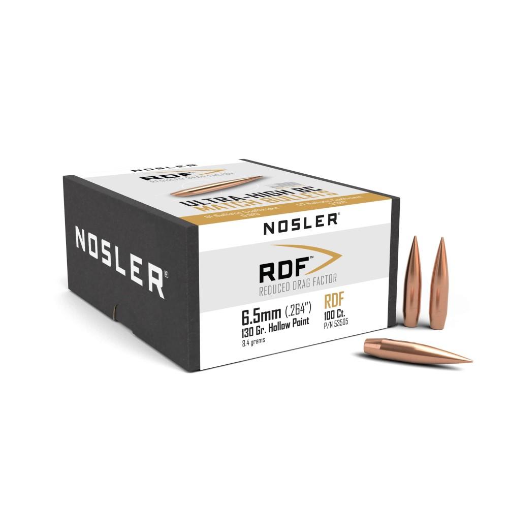 Nosler Rdf 6.5MM 130 Hpbt Match Bullet 100 Ct