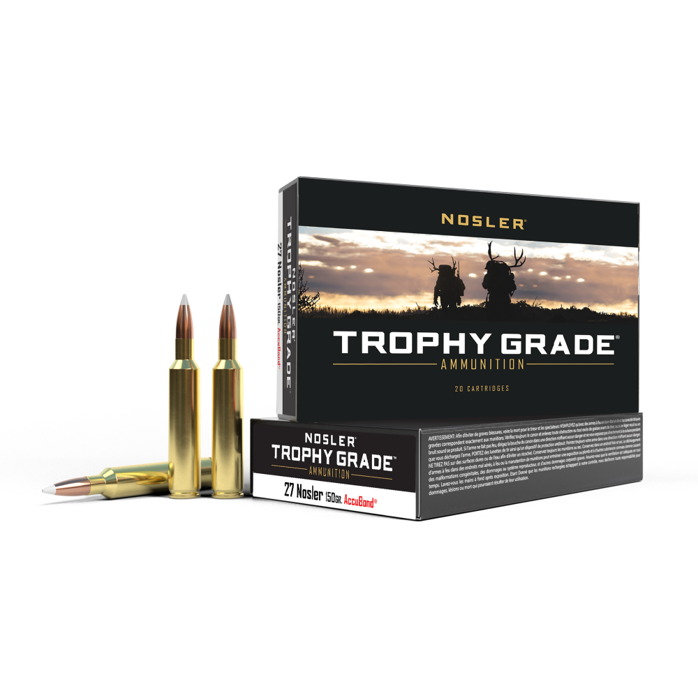 27 Nosler 150GR Accubond 20 Ct. Ammunition