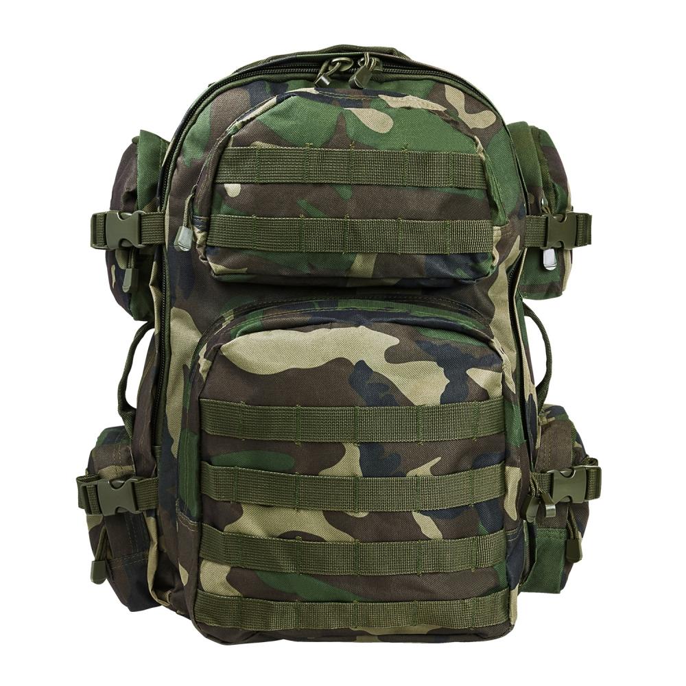 Ncstar Tactical Backpack Woodland Camo 6 Pockets