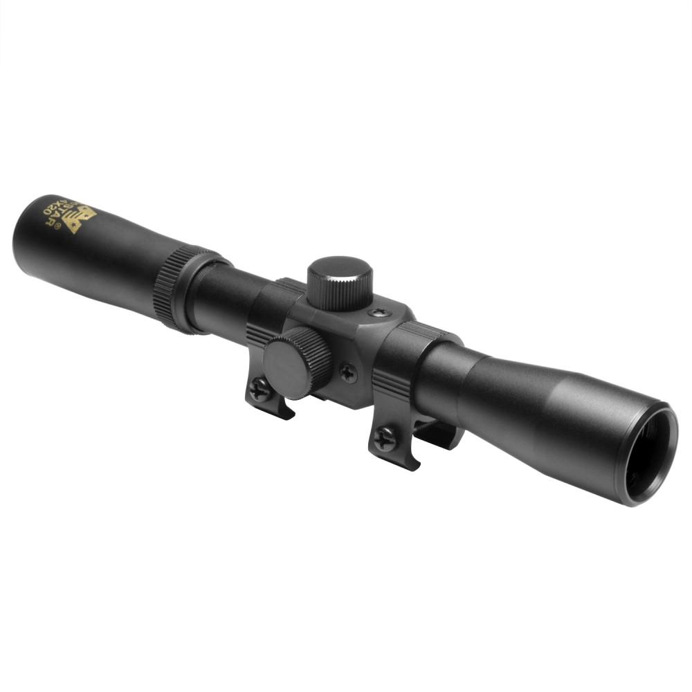 Ncstar Tactical Series 4X20 Compact Air Scope - Blue Lens