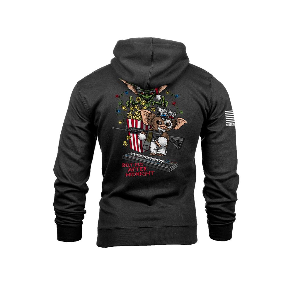 Nine Line Belt Fed Black Hoodie 2XL