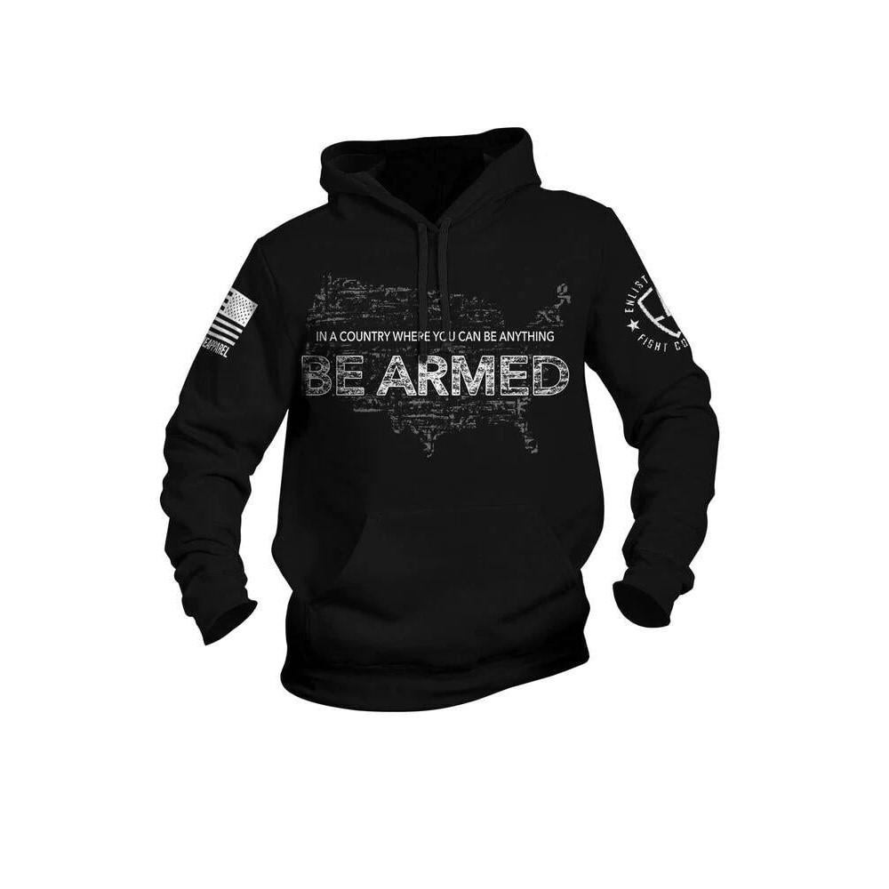 Nla Be Armed Black Hoodie - Small