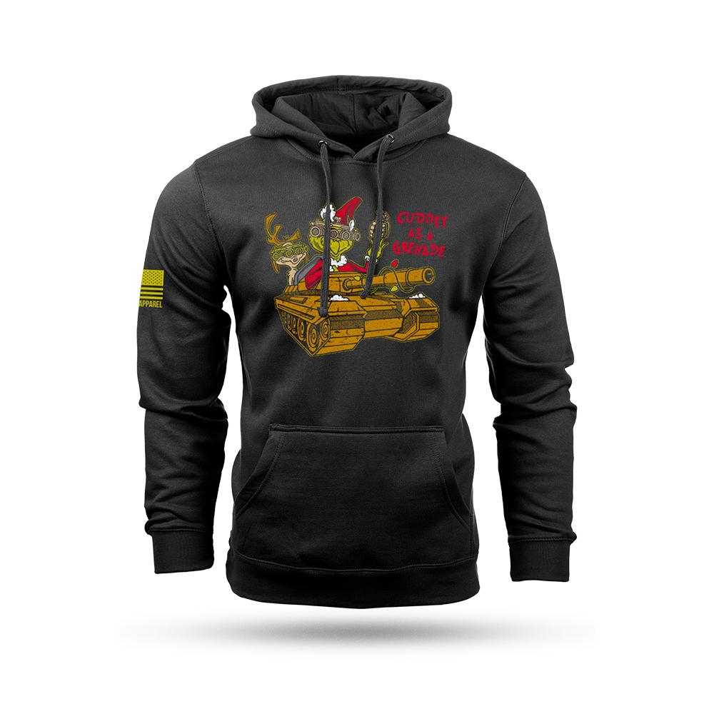 Nine Line Grinch Black Hoodie - Medium