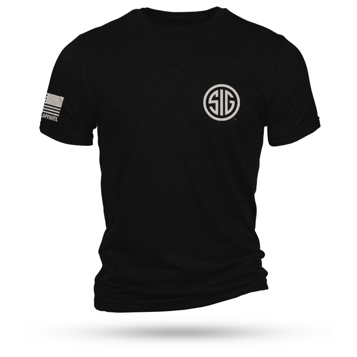 Nine Line Sig Sauer Black T-shirt - Large