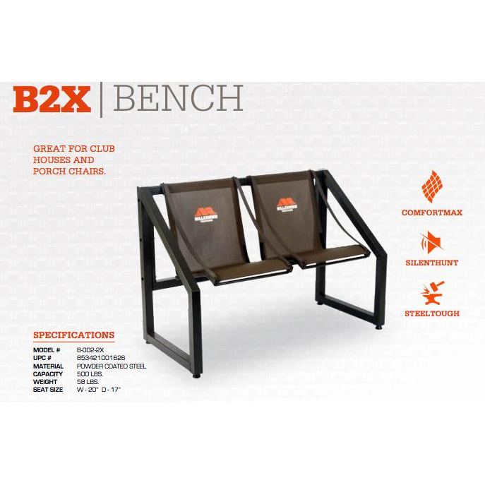 Millennium 2-PERSON Bench