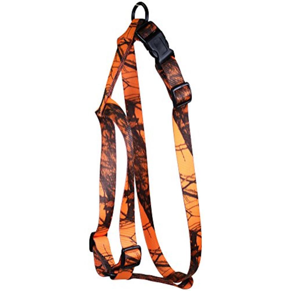 1-INCH 1-PLY Nylon Adjustable Harness for Large Dogs