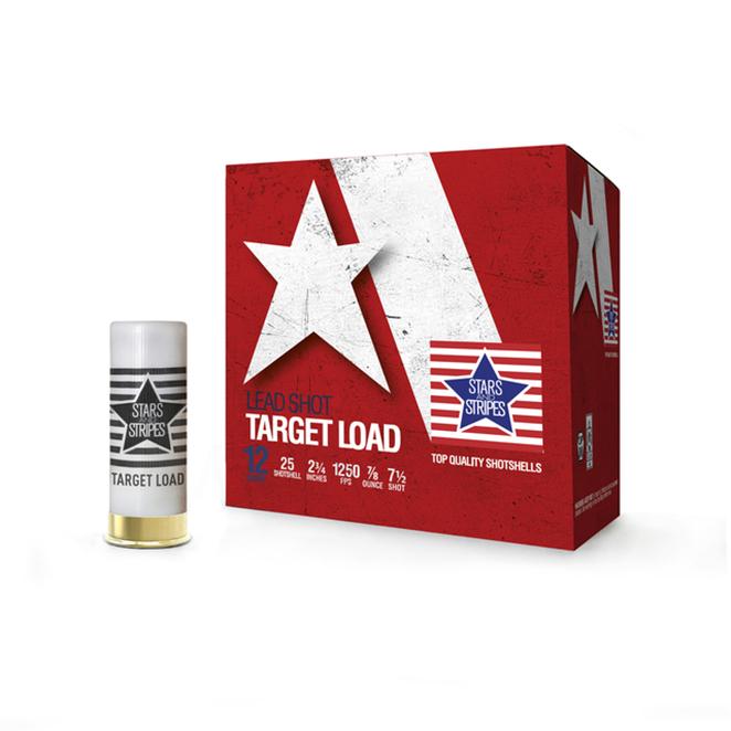 Target Load 12GA 25RD 7.5 Shot 1250FPS
