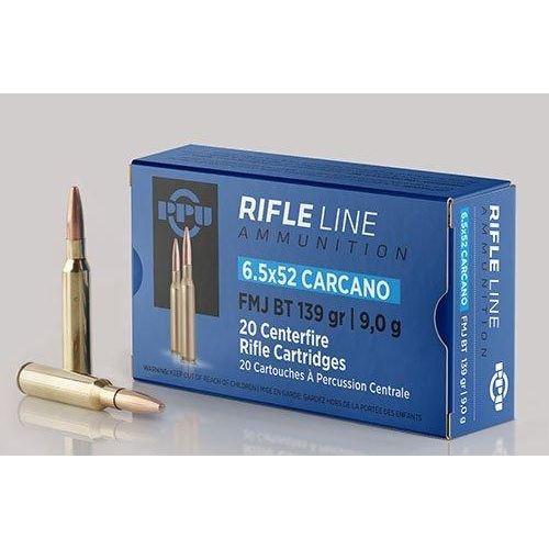 Privi 6.5X52 Carcano 139 Gr Fmj 20 Round Box