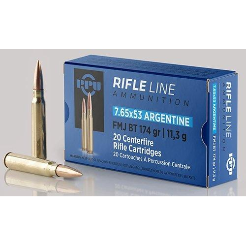 Ppu 7.65X53 Argentine Mauser 174 Gr Fmj 20 Rds