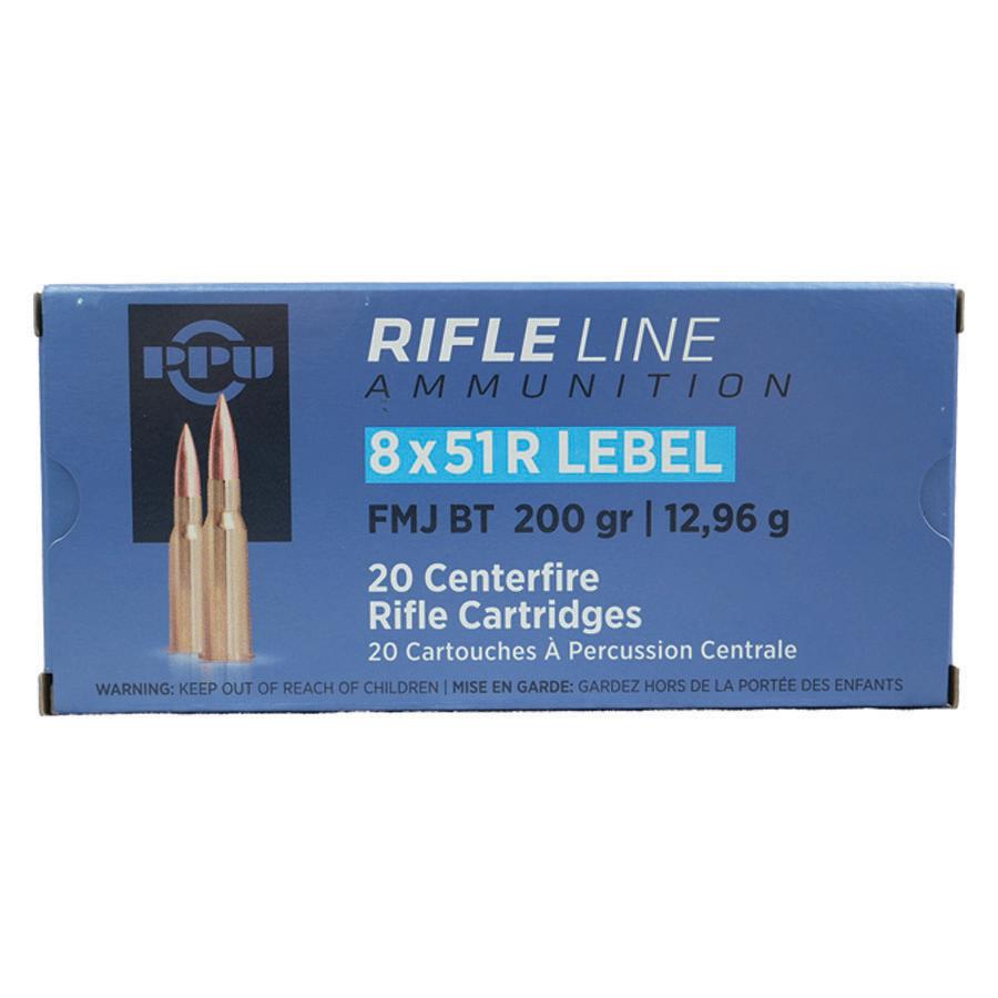 8X51R Lebel 200GR Fmj 20RD