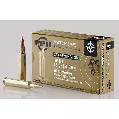 Privi Partizan 223 Rem Match 75GR 20 Rds