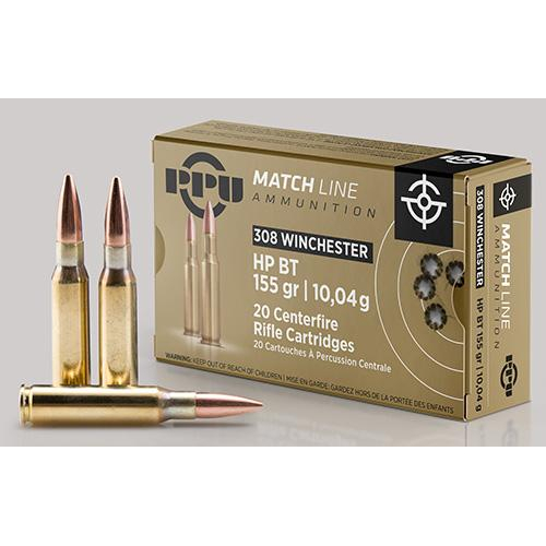 Prvi .308 Win. 155GR Match Hpbt 20RD