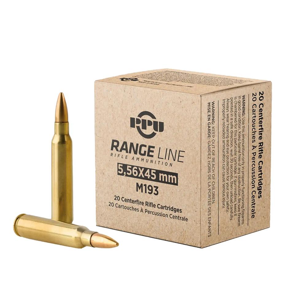 Rangeline 5.56 55GR Fmj Bt 20 Round Box
