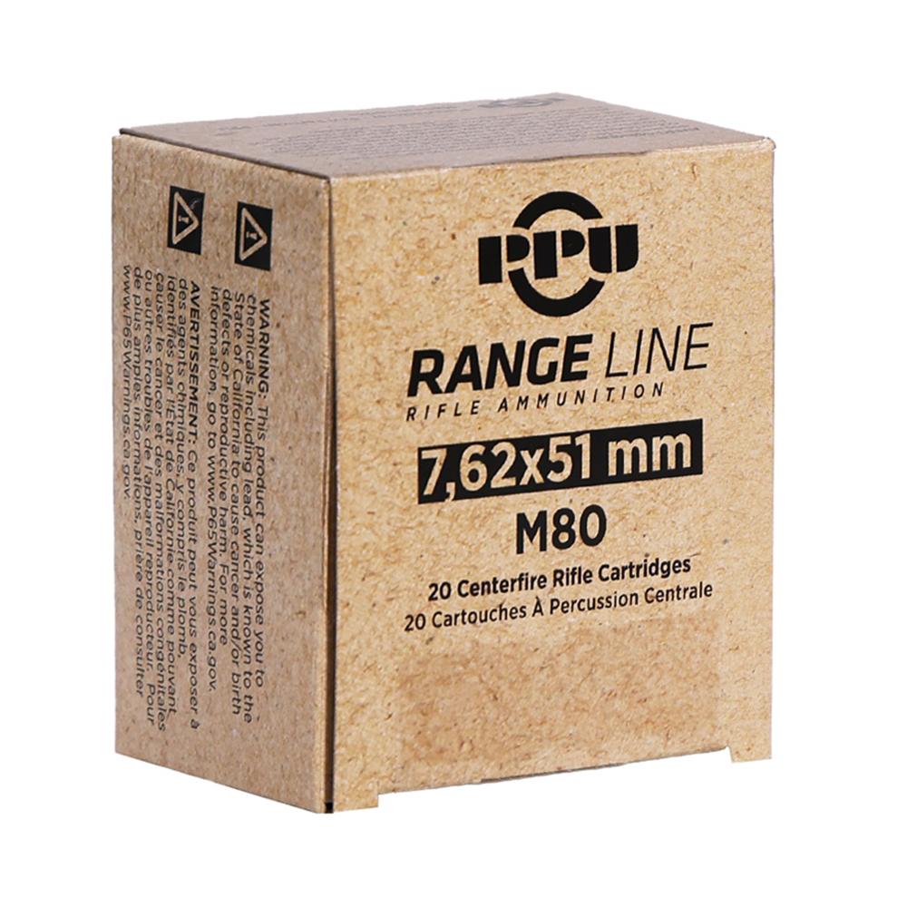 Tr&z PPR751 7.62X51 145GR Full Metal Jacket Boat Tail
