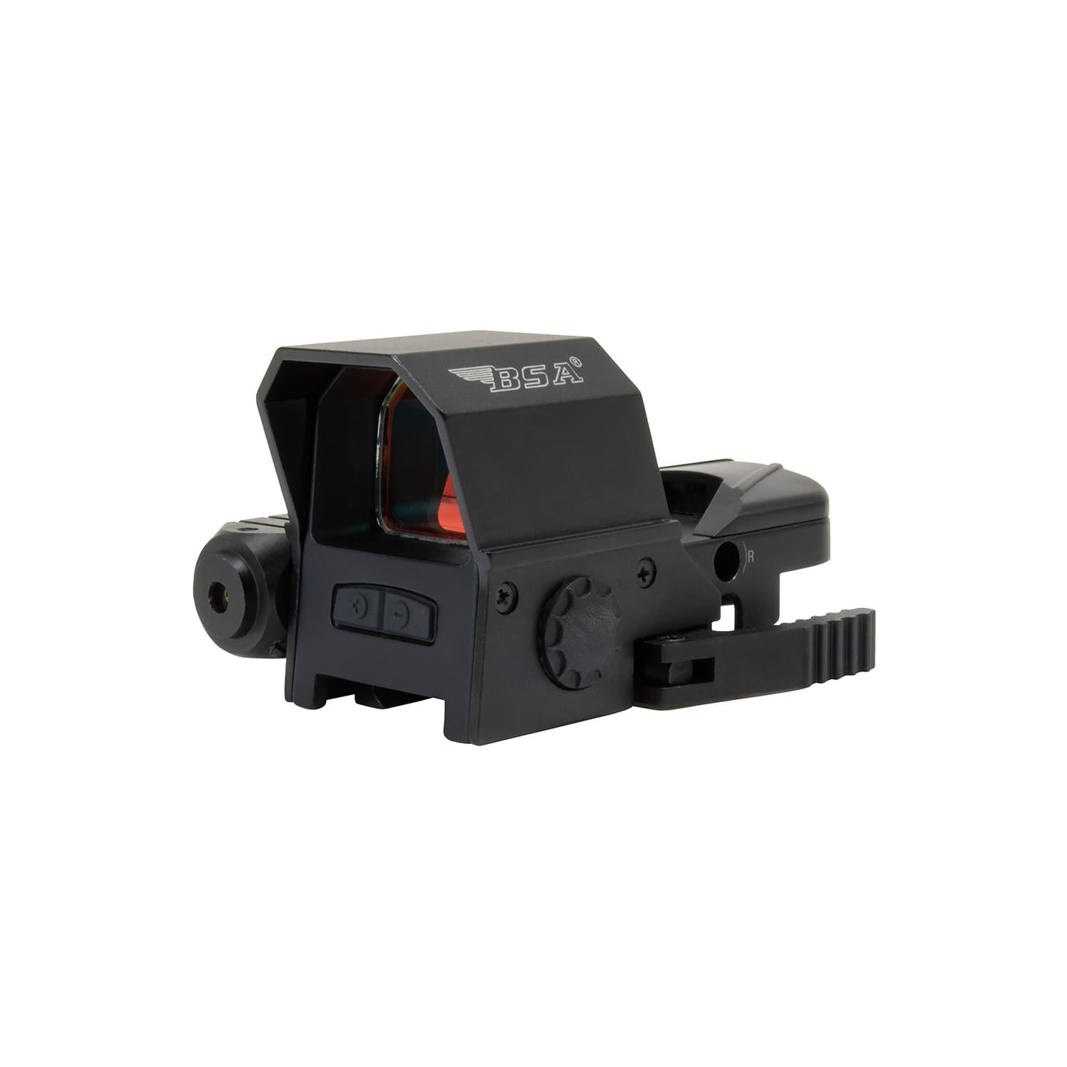 Bsa Optics 33X24MM Prism Sight With Red Laser
