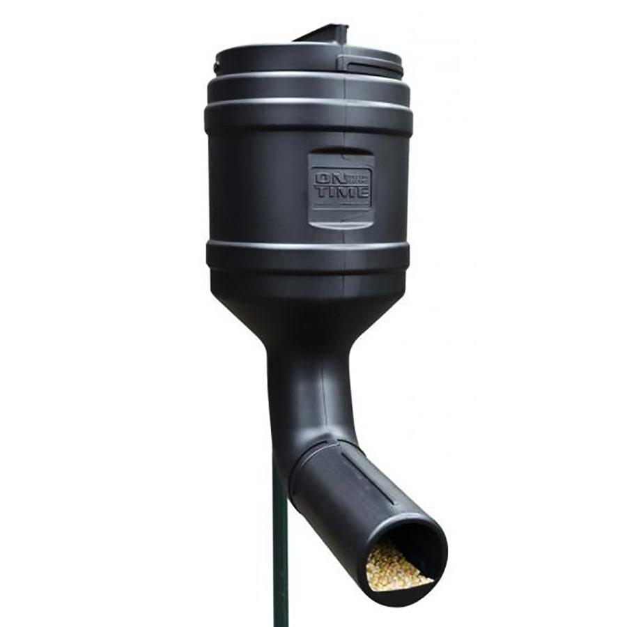 On Time 80LB Capacity T-post Gravity Feeder