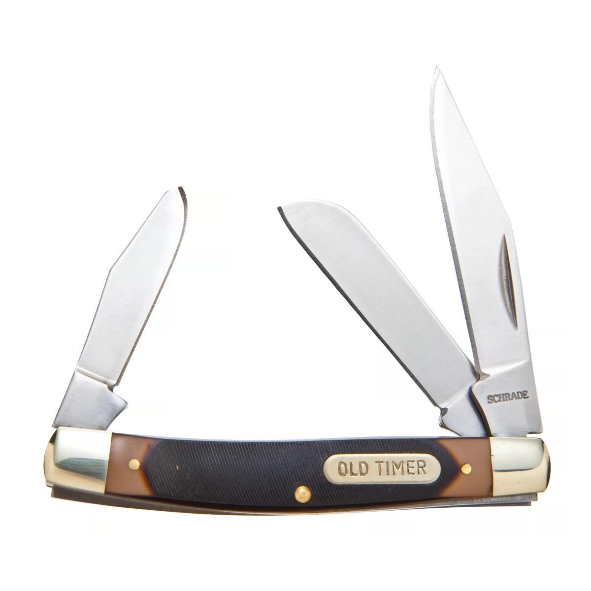 Old Timer 3 5/16 in Middleman 3 Blade Folding Knife