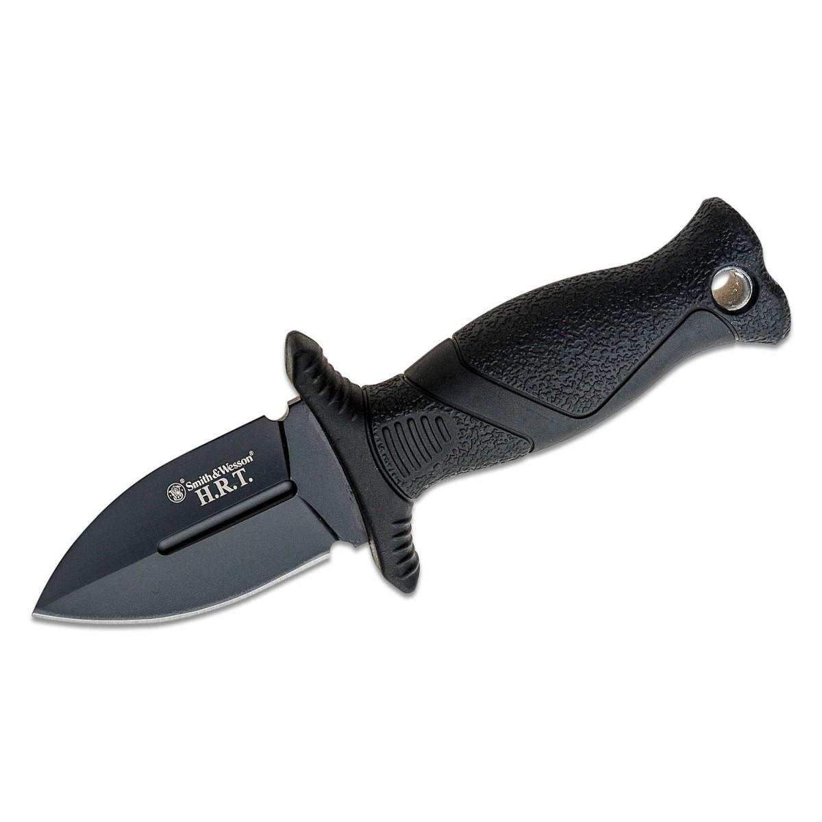 S&w Hrt 2 in Boot Knife - Black Fixed Blade