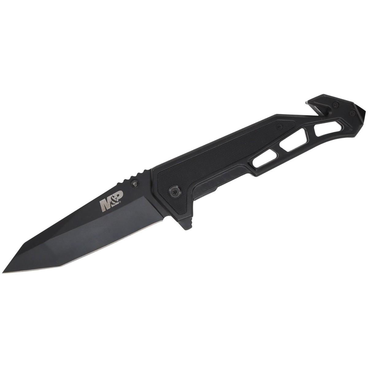 S&w Border Guard Spring Assist Knife - Black